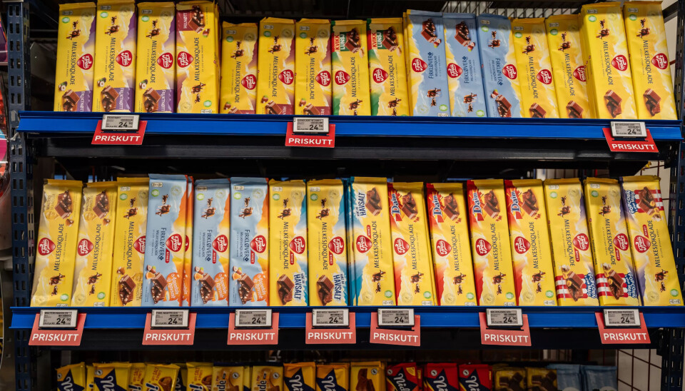 DYRT: Helgens sjokolade vil kose litt mer nå. DYRT: Helgens sjokolade vil kose litt mer nå.