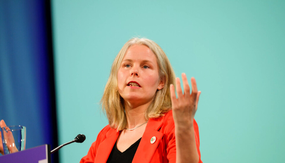 KALLER INN: Svs Kirsti Bergstø kaller inn til krisemøte om statsbudsjettet. KALLER INN: Svs Kirsti Bergstø kaller inn til krisemøte om statsbudsjettet.