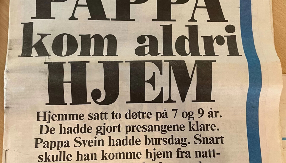 Faksimile fra VG Faksimile fra VG