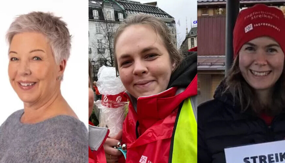 STYRKER TARIFFMAKTA: Tove Dahlén (Asker), Iselin Jackowitz (Oslo) og Silje Sandum (Trondheim) har alle bakgrunn fra private barnehager. Nå jobber de for å få få flere ansatte til å melde seg inn i Fagforbundet. STYRKER TARIFFMAKTA: Tove Dahlén (Asker), Iselin Jackowitz (Oslo) og Silje Sandum (Trondheim) har alle bakgrunn fra private barnehager. Nå jobber de for å få få flere ansatte til å melde seg inn i Fagforbundet.