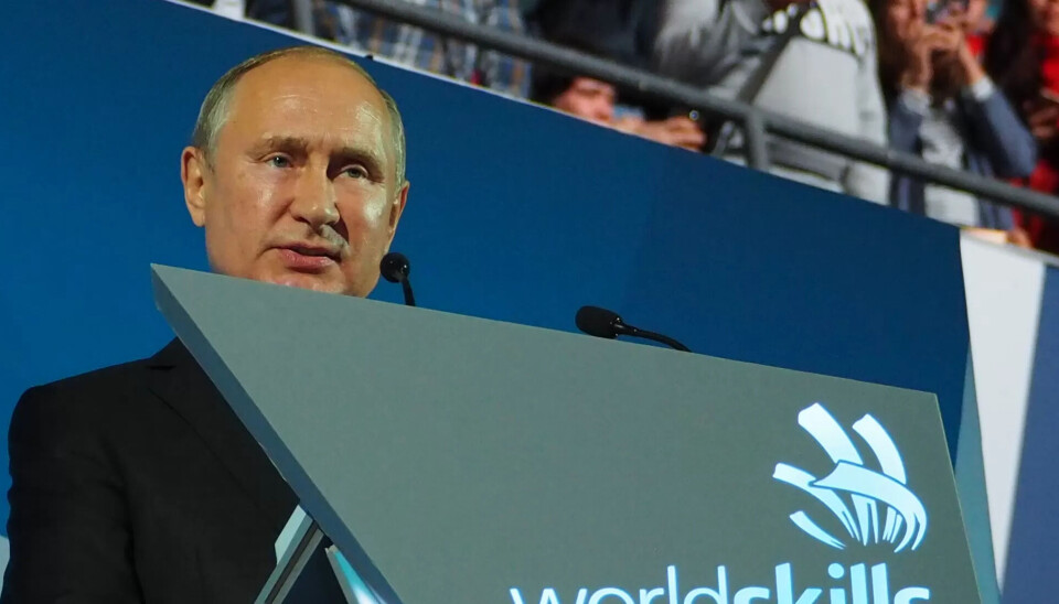 PUTIN: Vladimir Putin styrer Russland med jarnhand. Han og regimet er kjent for at dei betalar hackargrupper for å angripe land dei ikkje likar. Norge og norske myndigheiter har blitt angripne av pro-Putin-gruppa KillNet, blant andre. PUTIN: Vladimir Putin styrer Russland med jarnhand. Han og regimet er kjent for at dei betalar hackargrupper for å angripe land dei ikkje likar. Norge og norske myndigheiter har blitt angripne av pro-Putin-gruppa KillNet, blant andre.