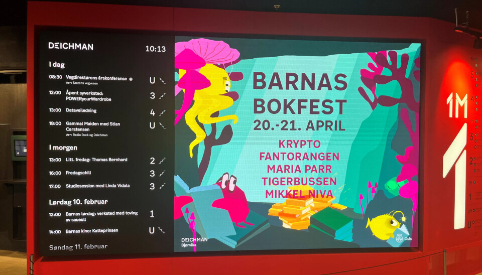 MØTEPLASS: Biblioteket står selv for et stort program, men leier også ut til andre aktører MØTEPLASS: Biblioteket står selv for et stort program, men leier også ut til andre aktører