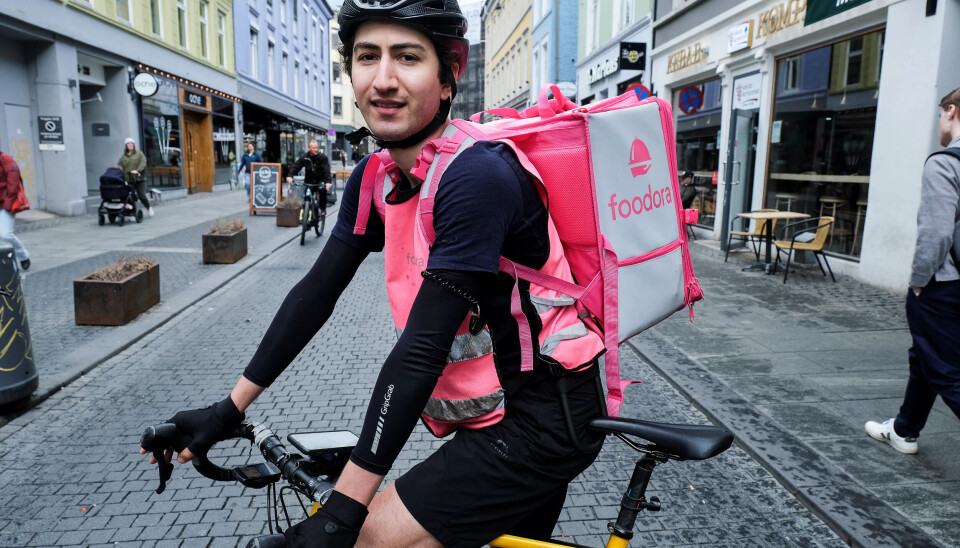 BRUKER MYE ENERGI: William Hoyos Rønneberg kan sykle 360 kilometer på en uke. BRUKER MYE ENERGI: William Hoyos Rønneberg kan sykle 360 kilometer på en uke.