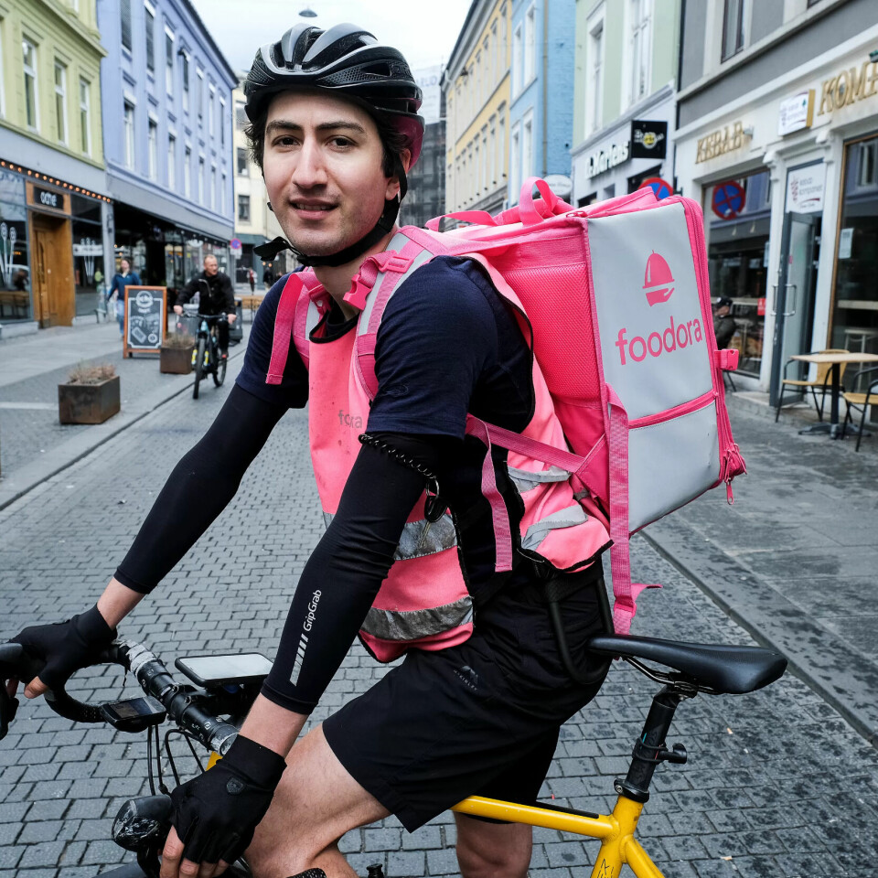 BRUKER MYE ENERGI: William Hoyos Rønneberg kan sykle 360 kilometer på en uke. BRUKER MYE ENERGI: William Hoyos Rønneberg kan sykle 360 kilometer på en uke.