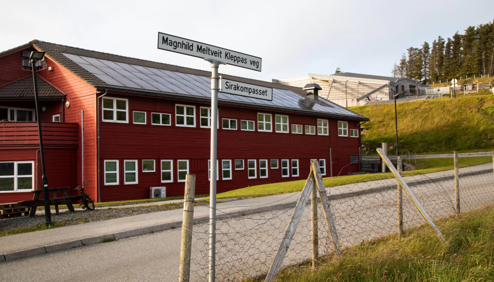 Daværende kommunalminister Magnhild Meltveit Kleppa fikk veien oppkalt etter seg fordi hun sørget for midler til å bygge ny skole på Utsira Daværende kommunalminister Magnhild Meltveit Kleppa fikk veien oppkalt etter seg fordi hun sørget for midler til å bygge ny skole på Utsira