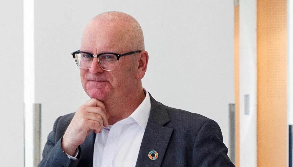 Personaldirektør Gisle Norheim la fram kravene på vegne av arbeidsgiversiden i staten. Personaldirektør Gisle Norheim la fram kravene på vegne av arbeidsgiversiden i staten.