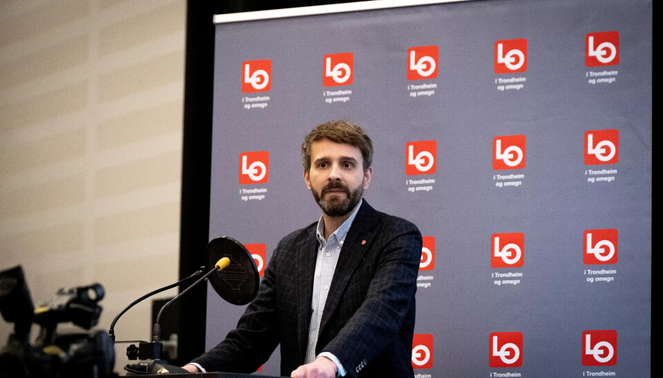 HOS LO: Jan Christian Vestre besøkte Trondheimskonferansen til LO i Trondheim nylig. HOS LO: Jan Christian Vestre besøkte Trondheimskonferansen til LO i Trondheim nylig.