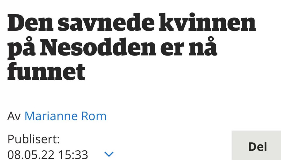 Finn (75) snudde ryggen til kona et øyeblikk. Det ble starten på en enorm leteaksjon