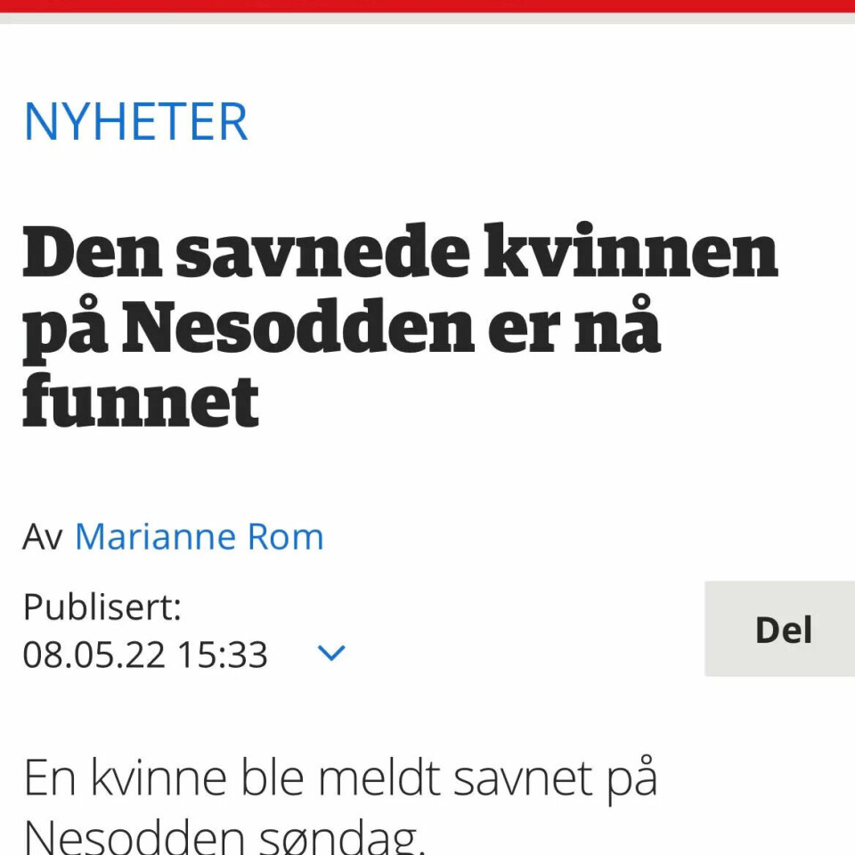 Finn (75) snudde ryggen til kona et øyeblikk. Det ble starten på en enorm leteaksjon
