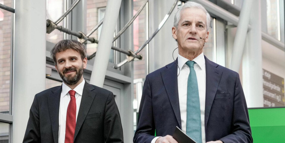 MILLIARDLØFTE: Statsminister Jonas Gahr Støre og helse- og omsorgsminister Jan Christian Vestre (Ap) møtte onsdag pressen på Rikshospitalet. MILLIARDLØFTE: Statsminister Jonas Gahr Støre og helse- og omsorgsminister Jan Christian Vestre (Ap) møtte onsdag pressen på Rikshospitalet.