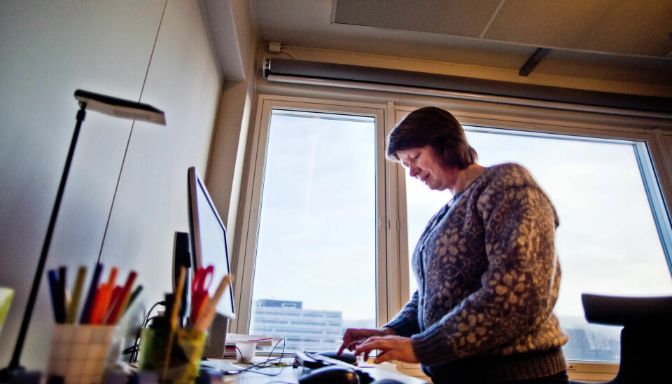 TIDKREVENDE RAPPORTERING: Familieveileder Lise Bruun Trulsen i Grünerløkka bydel gleder seg til å bruke mindre tid på rapportskriving etter innføring av Tillitsreformen. Foto: TIDKREVENDE RAPPORTERING: Familieveileder Lise Bruun Trulsen i Grünerløkka bydel gleder seg til å bruke mindre tid på rapportskriving etter innføring av Tillitsreformen. Foto: