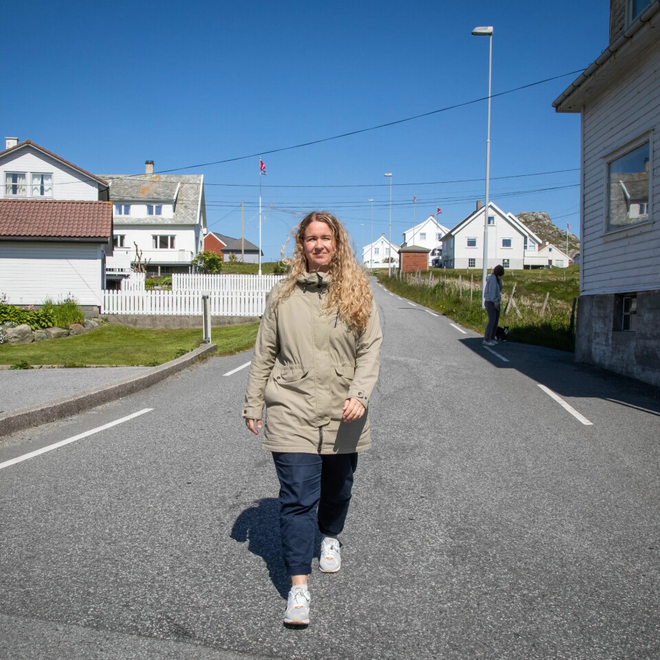 Ordfører Marte Eide Klovning bor i Sørevågen på Utsira Ordfører Marte Eide Klovning bor i Sørevågen på Utsira
