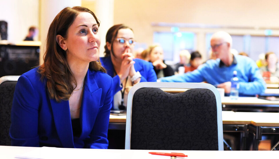 MYE APPLAUS: Kunnskapsminister Tonje Brenna ble tatt godt imot av Fagforbundets topptillitsvalgte forrige uke. MYE APPLAUS: Kunnskapsminister Tonje Brenna ble tatt godt imot av Fagforbundets topptillitsvalgte forrige uke.