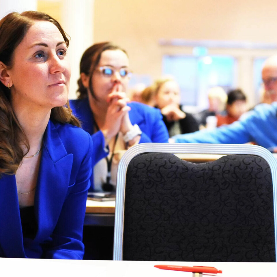 MYE APPLAUS: Kunnskapsminister Tonje Brenna ble tatt godt imot av Fagforbundets topptillitsvalgte forrige uke. MYE APPLAUS: Kunnskapsminister Tonje Brenna ble tatt godt imot av Fagforbundets topptillitsvalgte forrige uke.