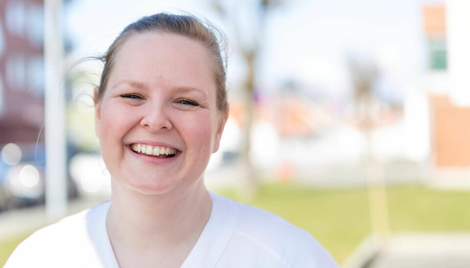 I seks år har Ann Ingrid Hauge (33) jobbet som bioingeniør på Sykehuset i Vestfold. Hun syntes det var rart at hun tjente så lite. I seks år har Ann Ingrid Hauge (33) jobbet som bioingeniør på Sykehuset i Vestfold. Hun syntes det var rart at hun tjente så lite.