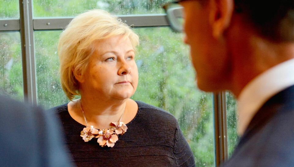 Erna Solberg. Erna Solberg.