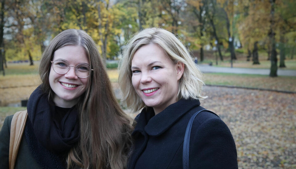 Jenny Jordahl (t.v) og Marta Breen har laget boka '60 damer du skulle ha møtt sammen' Jenny Jordahl (t.v) og Marta Breen har laget boka '60 damer du skulle ha møtt sammen'