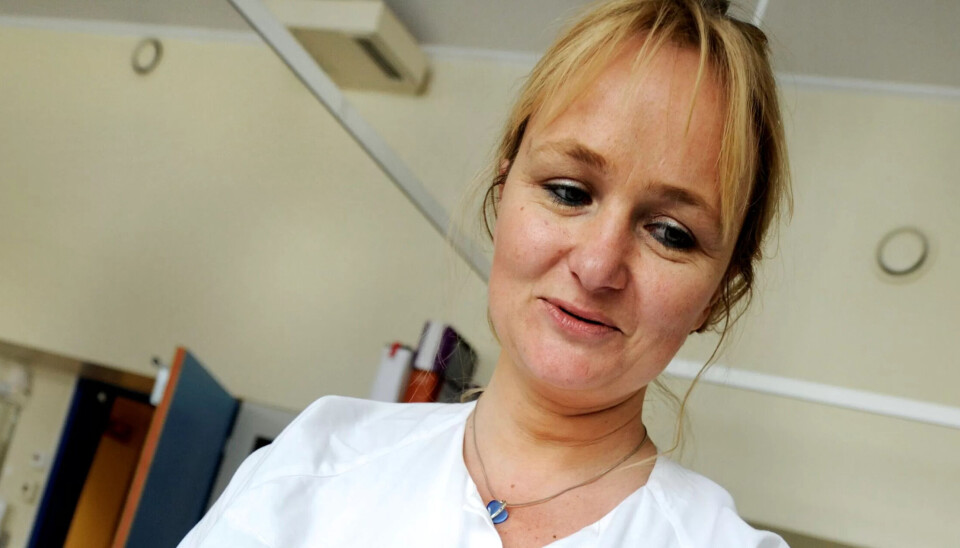 FAGBREV ER BRA: – Det er ikke riktig at du må ta høgskoleutdanning for å få full jobb, mener Iren Luther. Foto: Sissel M. Rasmussen FAGBREV ER BRA: – Det er ikke riktig at du må ta høgskoleutdanning for å få full jobb, mener Iren Luther. Foto: Sissel M. Rasmussen