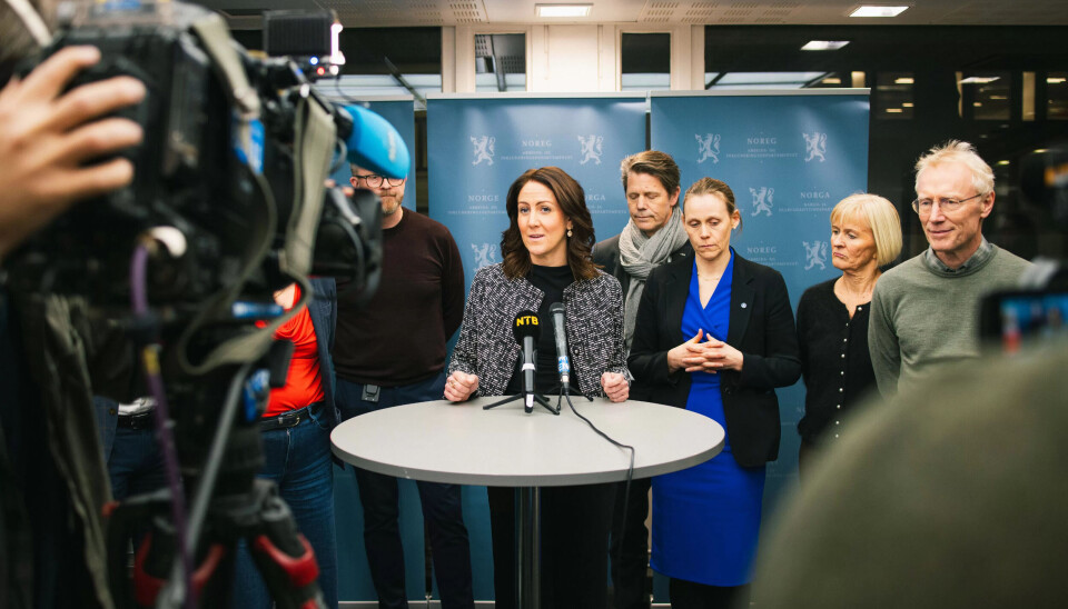 BRUDDET: Tonje Brenna kunngjør forhandlingenes kollaps 4. desember. BRUDDET: Tonje Brenna kunngjør forhandlingenes kollaps 4. desember.