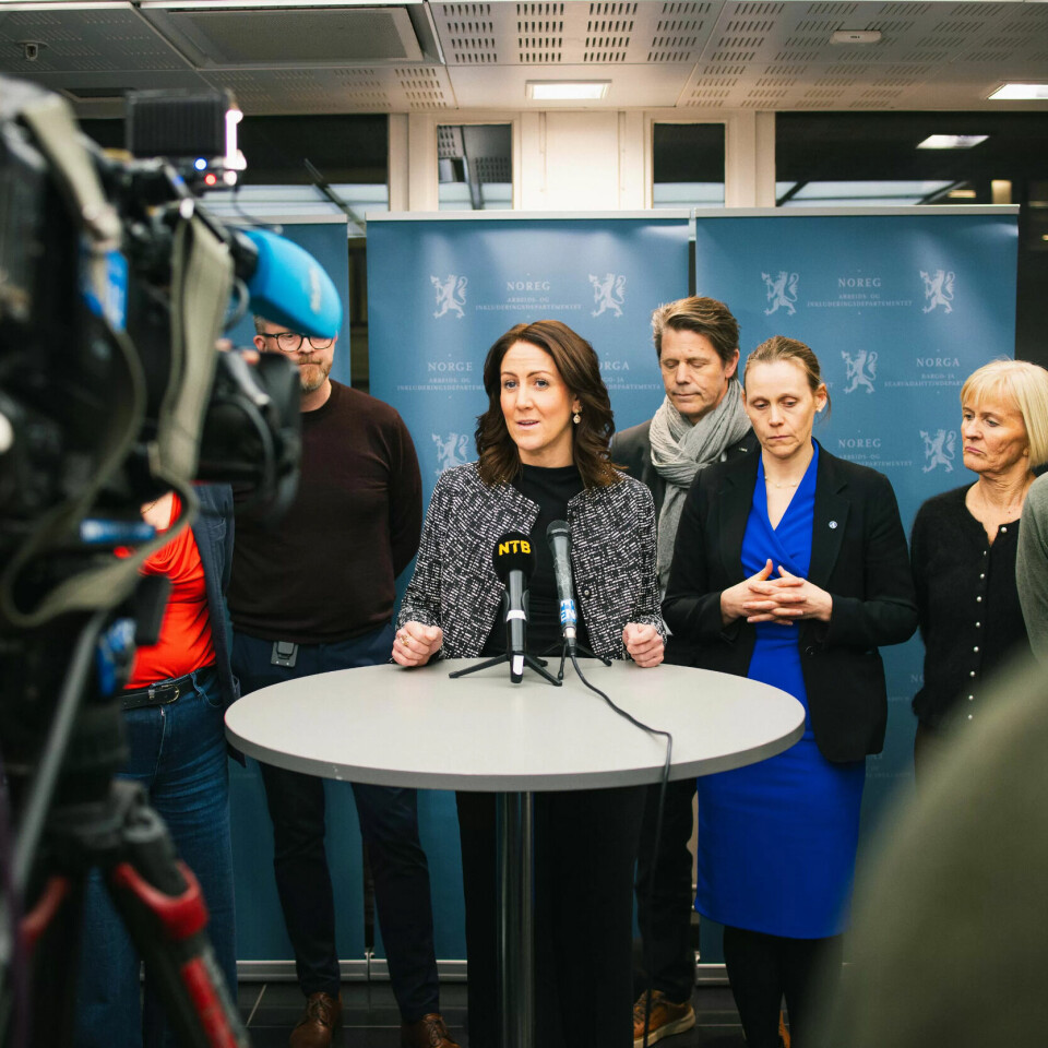 BRUDDET: Tonje Brenna kunngjør forhandlingenes kollaps 4. desember. BRUDDET: Tonje Brenna kunngjør forhandlingenes kollaps 4. desember.