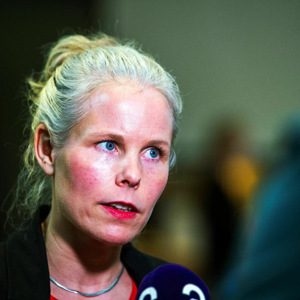 KAN GÅ UT: Kirsti Bergstø (SV). KAN GÅ UT: Kirsti Bergstø (SV).