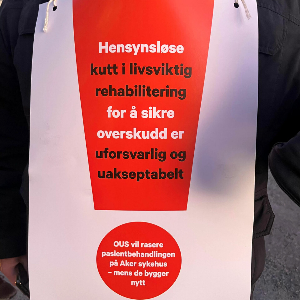 Sparekniven rammer pasienter med hjerneslag og beinamputerte: – Galskap