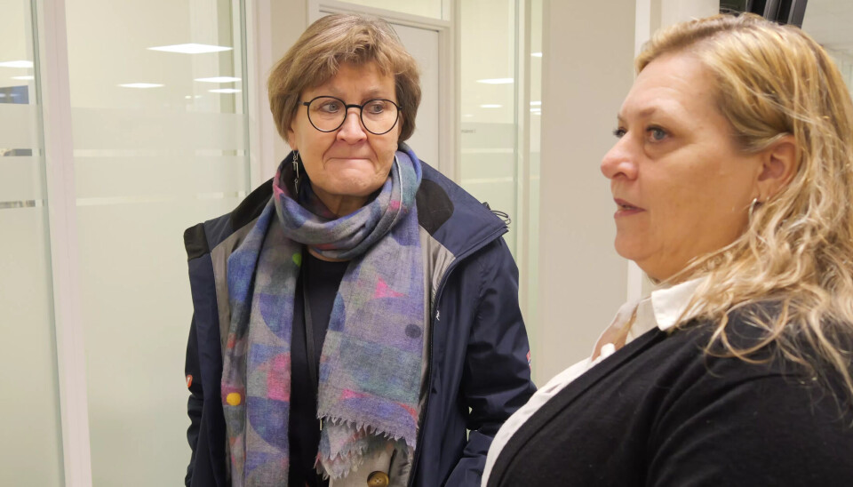 OMVISNING: Leiar av Fagforbundet, Mette Nord (til venstre) fekk ei omvisning av sosialkonsulent Janne Håkonsen på Nav Sagene: – Dei som jobbar på Nav møte mange som er fortvila over den vanskelege økonomiske situasjonen. Eg er her for å høyre meir om korleis sitiuasjonen er, seier Nord. OMVISNING: Leiar av Fagforbundet, Mette Nord (til venstre) fekk ei omvisning av sosialkonsulent Janne Håkonsen på Nav Sagene: – Dei som jobbar på Nav møte mange som er fortvila over den vanskelege økonomiske situasjonen. Eg er her for å høyre meir om korleis sitiuasjonen er, seier Nord.
