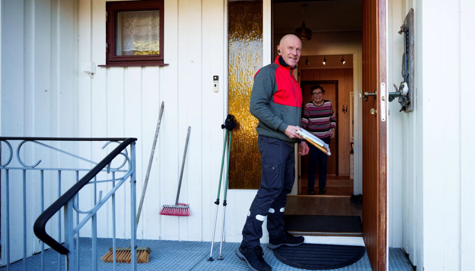 Ragnvald (88) vil ha post helt hjem: – Det neste blir vel at jeg må hente brevene i Brussel