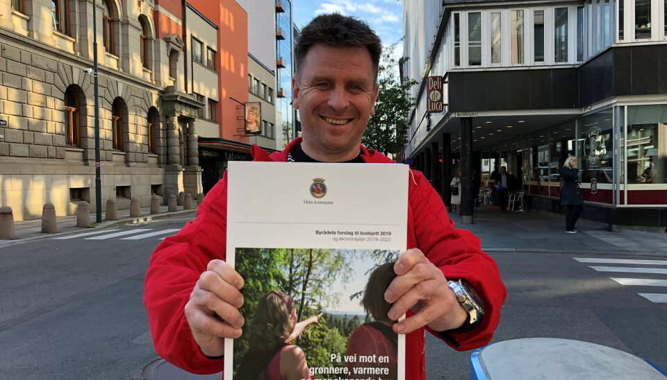 FORNØYD: Byrådet innfrir valgløftene sine og har en god sosial profil på dette budsjettforslaget, mener nestleder i Fagforbundet Oslo, Vidar Evje. FORNØYD: Byrådet innfrir valgløftene sine og har en god sosial profil på dette budsjettforslaget, mener nestleder i Fagforbundet Oslo, Vidar Evje.