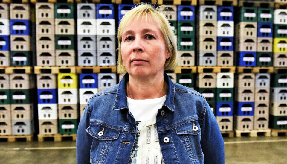 Anne Berit Aker Hansen er forbundsleder i Norsk Nærings- og Nytelsesmiddelarbeiderforbund. Anne Berit Aker Hansen er forbundsleder i Norsk Nærings- og Nytelsesmiddelarbeiderforbund.