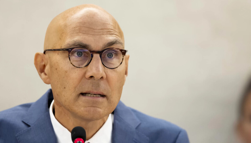 VARSKO: Volker Türk mener verden kan se betydelig mørkere ut i fremtiden. VARSKO: Volker Türk mener verden kan se betydelig mørkere ut i fremtiden.