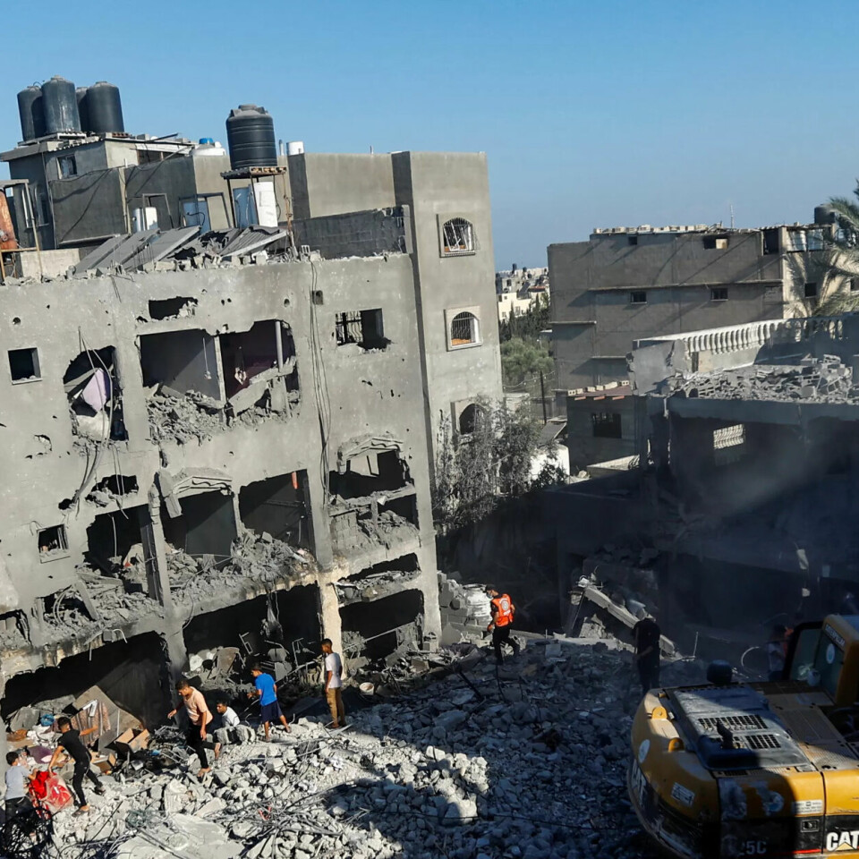 ØDELEGGELSER: Det er enorme ødeleggelser flere steder i Gaza. ØDELEGGELSER: Det er enorme ødeleggelser flere steder i Gaza.