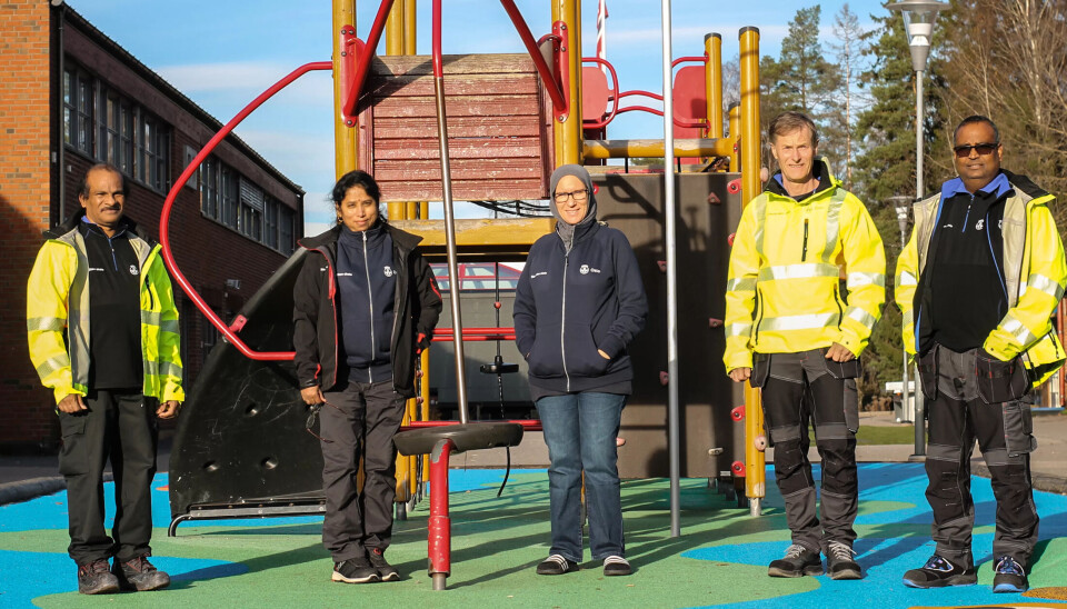 For første gang har driftsteamet på Stensbråten egne uniformer. For første gang har driftsteamet på Stensbråten egne uniformer.