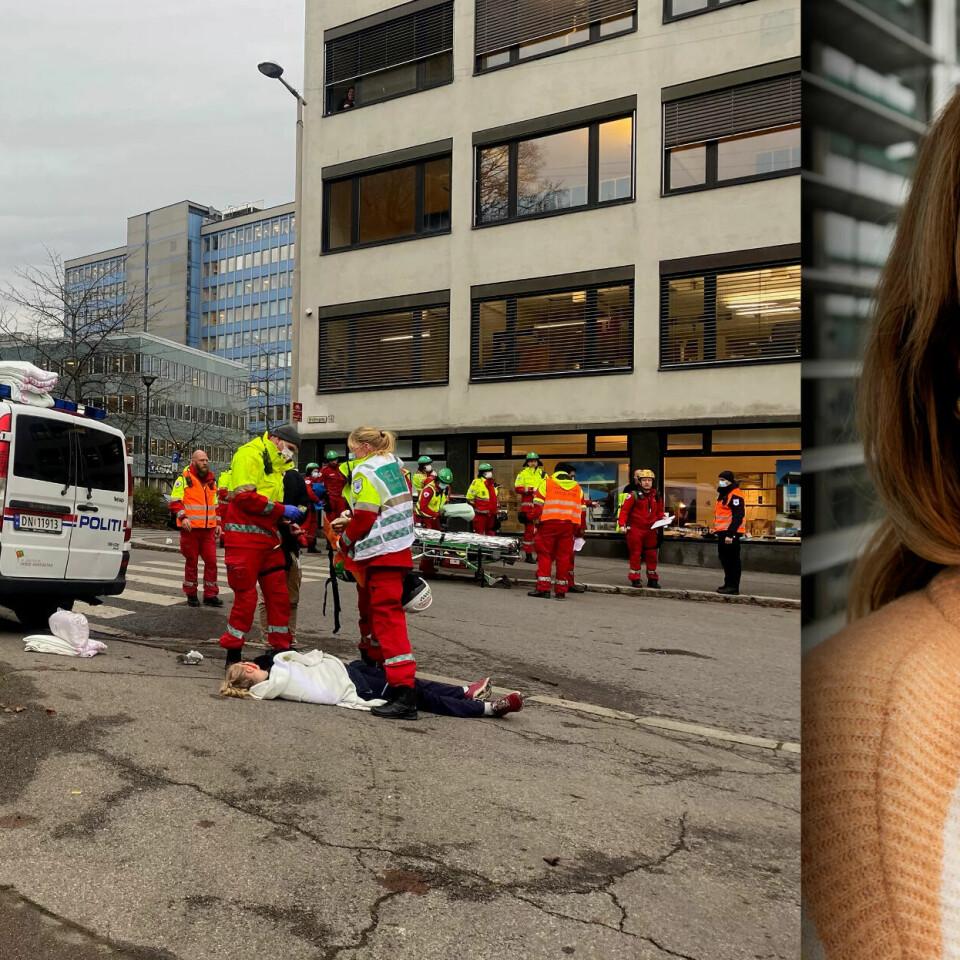 KRITISK TIL DE STORE ØVELSENE: Lill-Marit Overvik (innfelt) hadde helst sett at treningen på samvirke mellom nødetatene hadde blitt brutt ned til flere og mindre øvelser. KRITISK TIL DE STORE ØVELSENE: Lill-Marit Overvik (innfelt) hadde helst sett at treningen på samvirke mellom nødetatene hadde blitt brutt ned til flere og mindre øvelser.