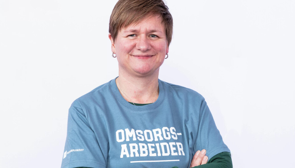 JOBBER FOR HELTID: Fagforforbundets nestleder, Helene Harsvik Skeibrok, har selv permisjon fra en deltidsstilling som helsefagarbeider. Hennes første jobb var en 13,15 prosents stilling. JOBBER FOR HELTID: Fagforforbundets nestleder, Helene Harsvik Skeibrok, har selv permisjon fra en deltidsstilling som helsefagarbeider. Hennes første jobb var en 13,15 prosents stilling.
