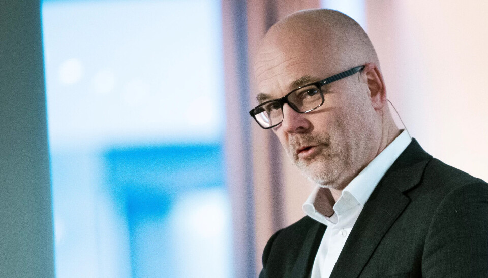 NRK-sjef Thor Gjermund Eriksen får ikke bonus og hadde en lønnsvekst på det jevne. Lønna hans gikk opp 2,75 prosent til 3.169.000 kroner. NRK-sjef Thor Gjermund Eriksen får ikke bonus og hadde en lønnsvekst på det jevne. Lønna hans gikk opp 2,75 prosent til 3.169.000 kroner.