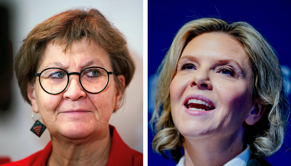 KATT OG HUND? Mette Nord og Sylvi Listhaug. KATT OG HUND? Mette Nord og Sylvi Listhaug.