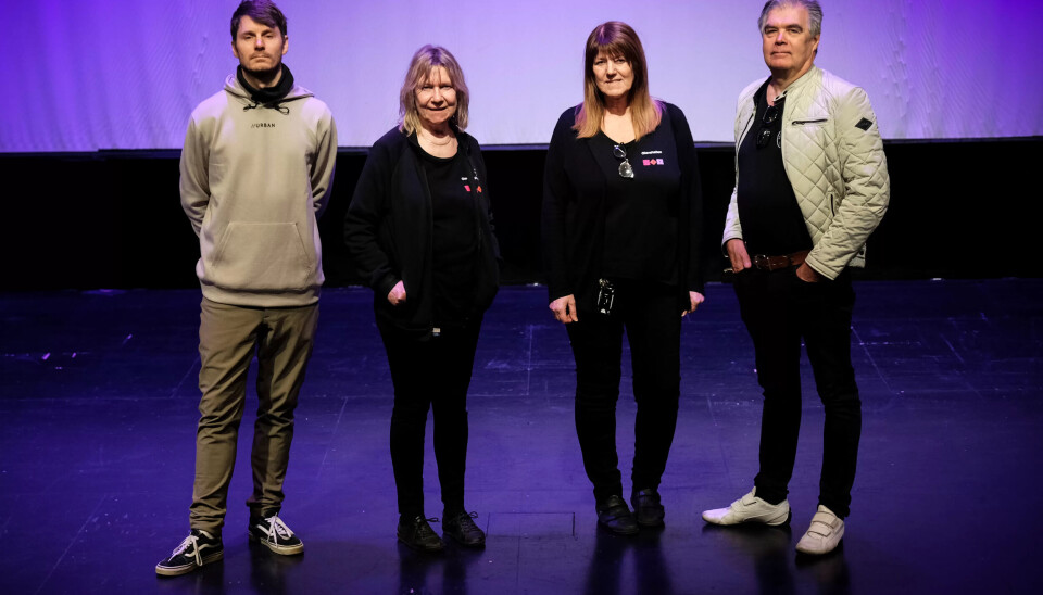 FAGFORBUNDET-MEDLEMMER: Leiv Aspén, Ingvild Hahn, Anne Hallan og Henrik Torgersen er blant de 15 medlemmene som kan tas ut i streik. FAGFORBUNDET-MEDLEMMER: Leiv Aspén, Ingvild Hahn, Anne Hallan og Henrik Torgersen er blant de 15 medlemmene som kan tas ut i streik.