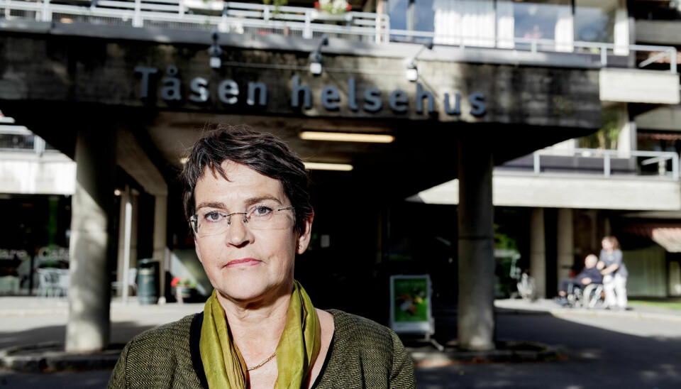 ETTERLYSER SKATTEPENGER: Fanny Voldnes leder samfunnsøkonomisk avdelig i Fagforbundet, som krever større åpenhet rundt velferdssekskapenes finansielle transaksjoner. Her utenfor sykehjemmet Tåsen Helsehus, drevet på oppdrag av Oslo kommune av Norlandia. ETTERLYSER SKATTEPENGER: Fanny Voldnes leder samfunnsøkonomisk avdelig i Fagforbundet, som krever større åpenhet rundt velferdssekskapenes finansielle transaksjoner. Her utenfor sykehjemmet Tåsen Helsehus, drevet på oppdrag av Oslo kommune av Norlandia.