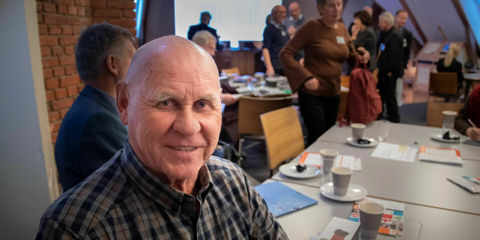 HÅPER PÅ STORTINGSFLERTALL: Steinar Evensen (76) håper Frp og Ap vil slutte seg til Sp, SV og Rødt og sikre han offentlig tjenestepensjon. HÅPER PÅ STORTINGSFLERTALL: Steinar Evensen (76) håper Frp og Ap vil slutte seg til Sp, SV og Rødt og sikre han offentlig tjenestepensjon.