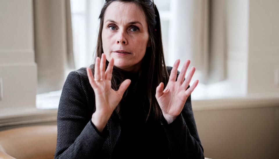 STATSMINISTER: Katrin Jakobsdottir. STATSMINISTER: Katrin Jakobsdottir.