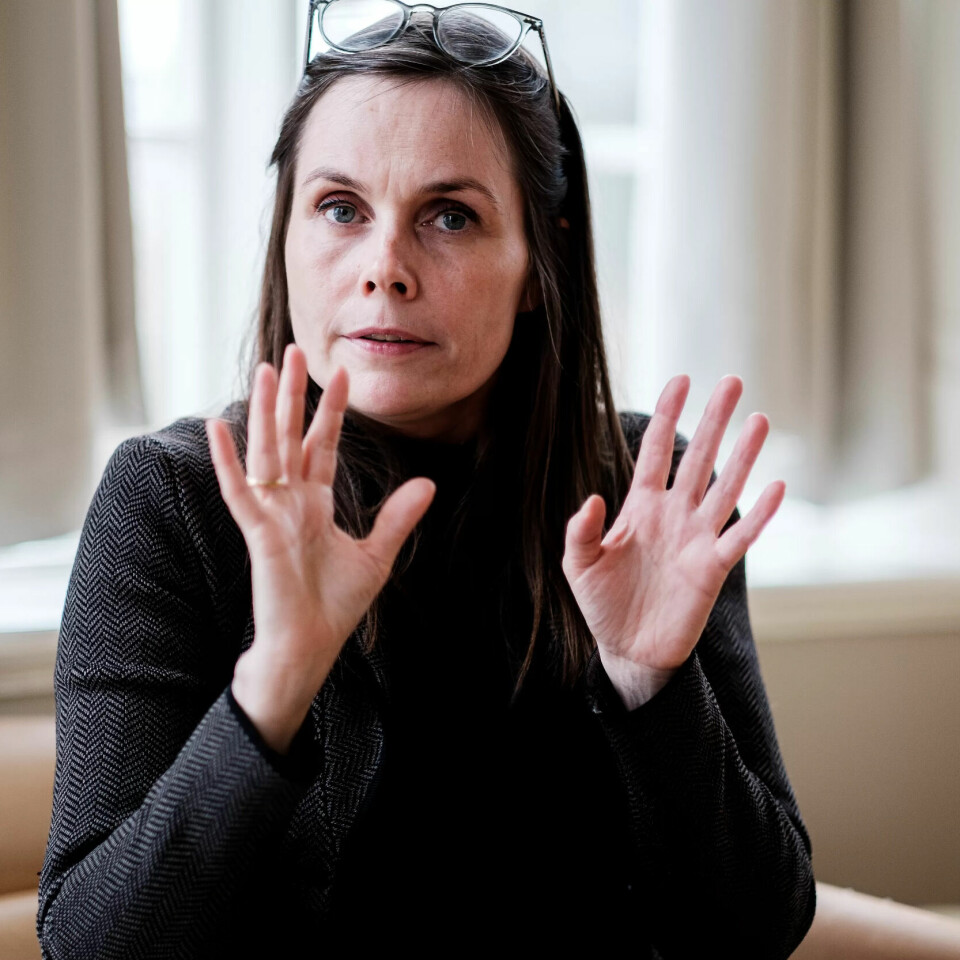 STATSMINISTER: Katrin Jakobsdottir. STATSMINISTER: Katrin Jakobsdottir.