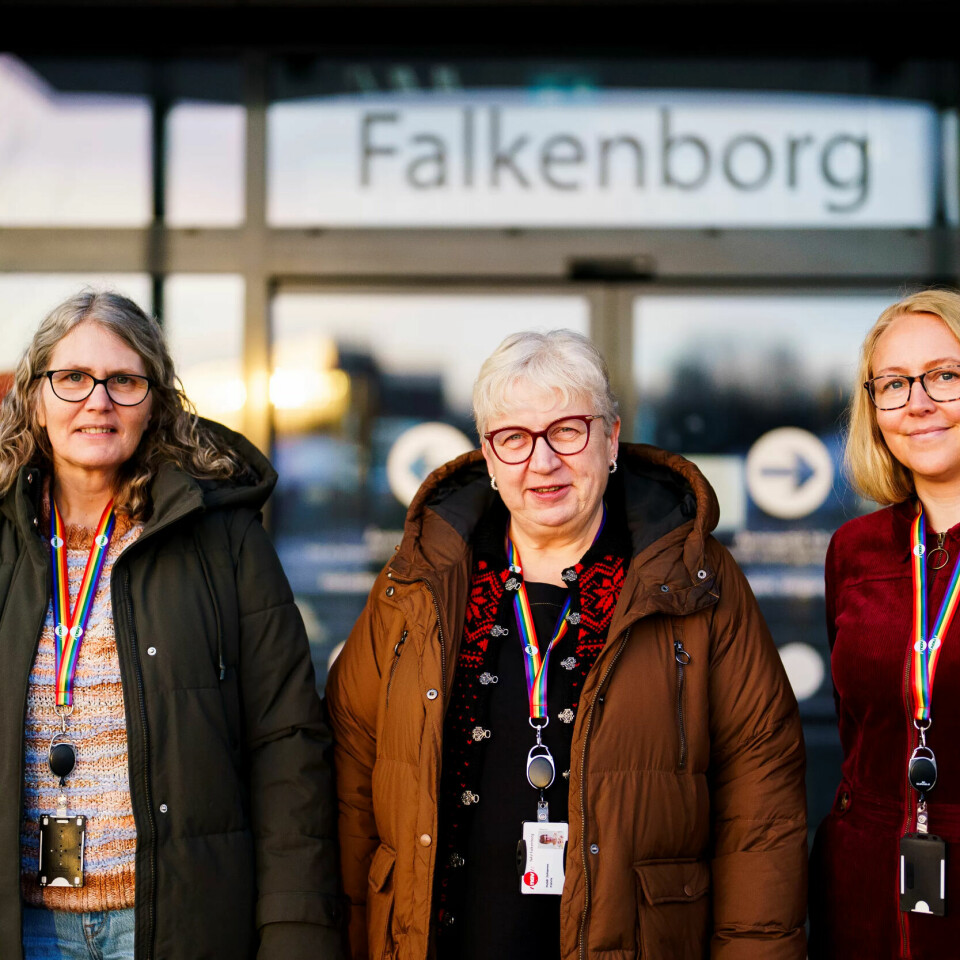 VIL BELYSE SAKEN: Fra venstre: Tanja Johansen (51), Heidi Folvik (56) og Eirin Holm Rise (43) forteller om angrepet i mai – og flere andre hendelser med trusler de siste årene. VIL BELYSE SAKEN: Fra venstre: Tanja Johansen (51), Heidi Folvik (56) og Eirin Holm Rise (43) forteller om angrepet i mai – og flere andre hendelser med trusler de siste årene.