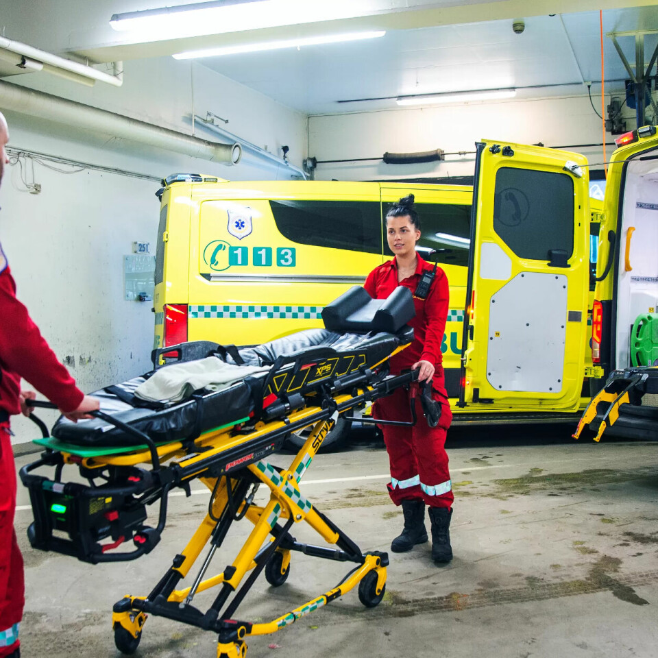 ØKONOMI: Ledelsen mener det er realistisk budsjett til ambulansetjenesten. ØKONOMI: Ledelsen mener det er realistisk budsjett til ambulansetjenesten.