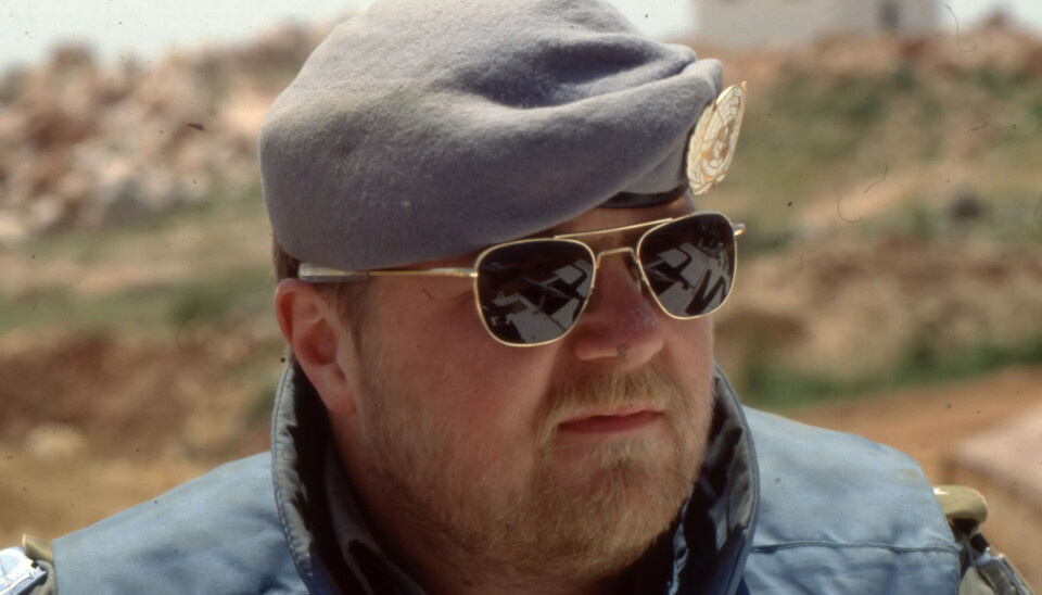 LIBANON-LØYTNANT: I 1992 var Haaken Aschim selv løytnant for den norske «mek-troppen» i Libanon. LIBANON-LØYTNANT: I 1992 var Haaken Aschim selv løytnant for den norske «mek-troppen» i Libanon.