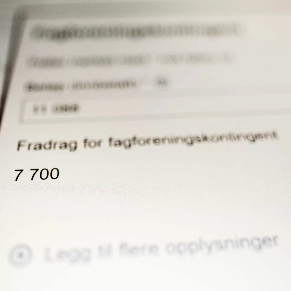 Fagforeningsfradraget senker skatten og gjør det billigere å være organisert. Fagforeningsfradraget senker skatten og gjør det billigere å være organisert.