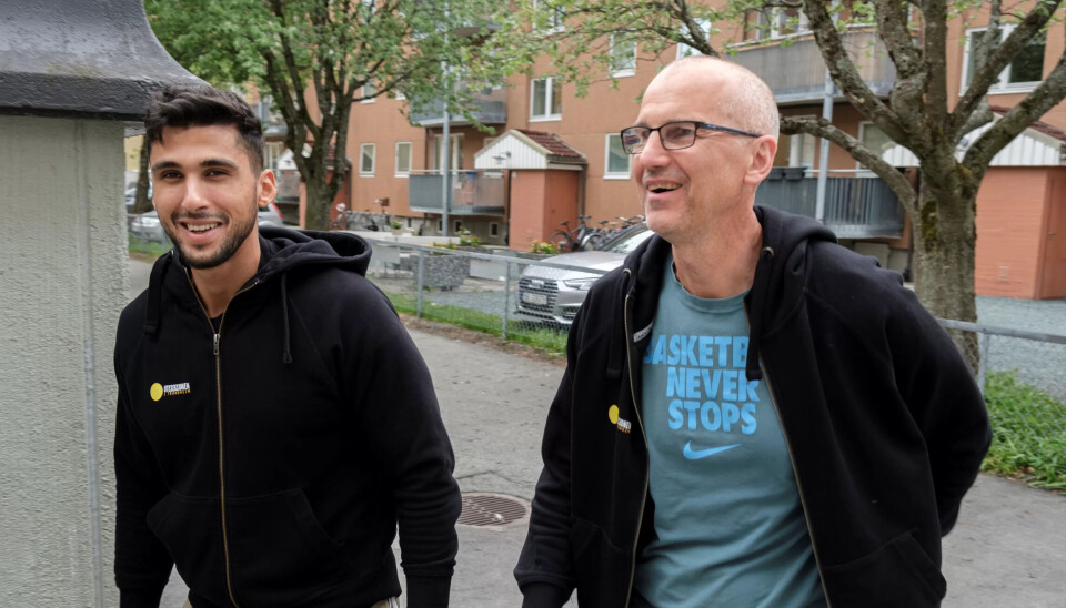 Tom Inge Bekkedal var et forbilde for Bilal Elsayed i ungdommen, I dag er de kolleger i Uteseksjonen. Tom Inge Bekkedal var et forbilde for Bilal Elsayed i ungdommen, I dag er de kolleger i Uteseksjonen.