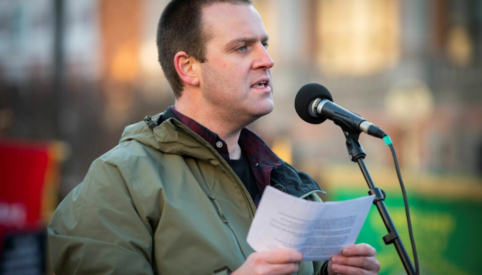 Leder for Industriaksjonen, Remy Penev, var kjempefornøyd med markeringen. Leder for Industriaksjonen, Remy Penev, var kjempefornøyd med markeringen.