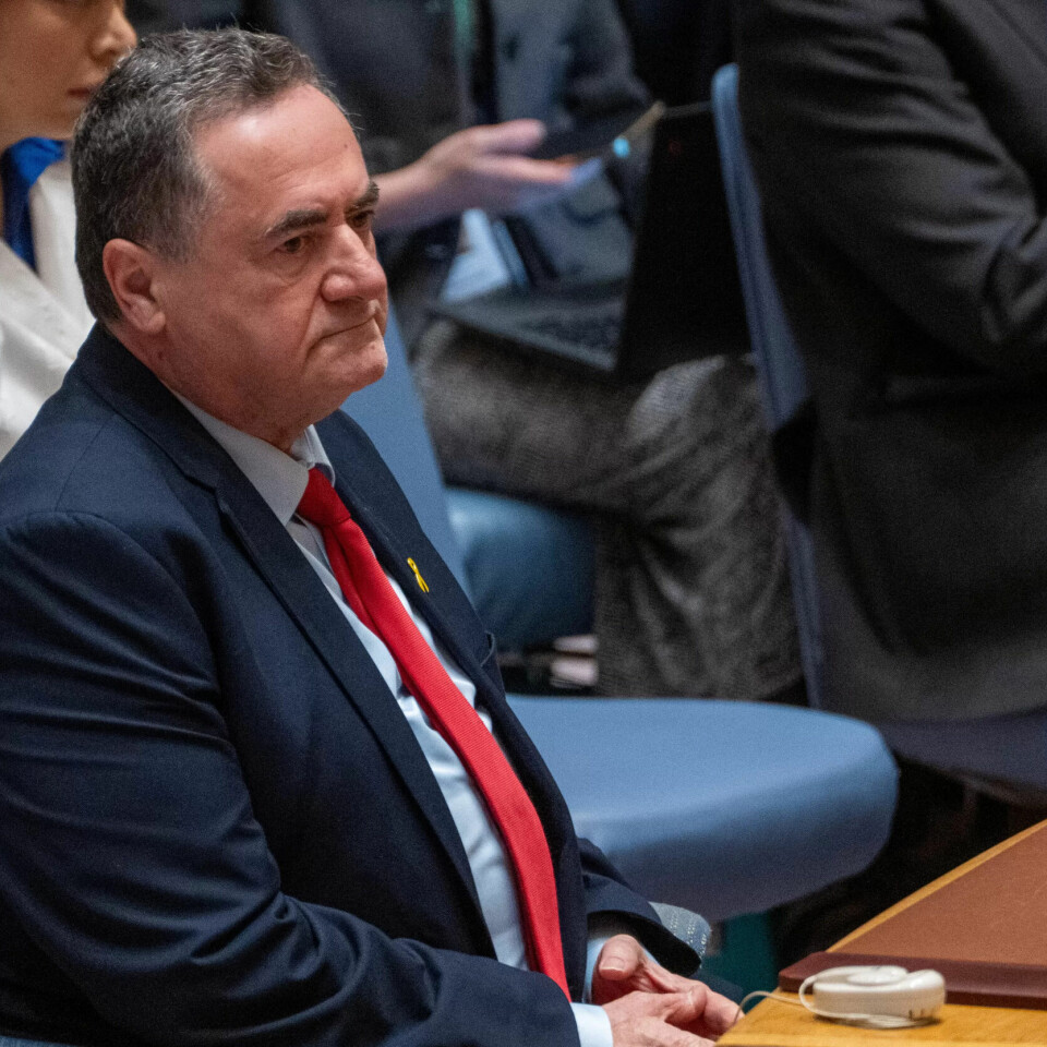 KRAFTIGE REAKSJONER: Israel Katz er Israels utenriksminister. Han får kraftige reaksjoner på sin avgjørelse torsdag. KRAFTIGE REAKSJONER: Israel Katz er Israels utenriksminister. Han får kraftige reaksjoner på sin avgjørelse torsdag.
