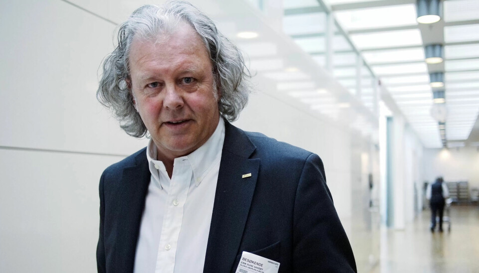 AVSTAND: – Jeg tar på det sterkeste avstand fra de grove, spekulative påstandene som kommer fra Mette Nord og Fagforbundet, sier Erik Sandøy. AVSTAND: – Jeg tar på det sterkeste avstand fra de grove, spekulative påstandene som kommer fra Mette Nord og Fagforbundet, sier Erik Sandøy.